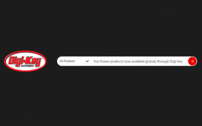 Vox Power’s full range of unique AC/DC modular power supplies now available globally through Digi-Key
