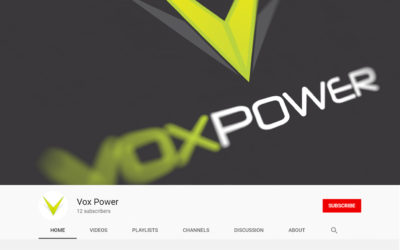 Vox Power Product Resource Videos Now Available on YouTube
